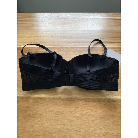 Maidenform Womens Black Lace Detail Multiway Push-Up Bra Size 34B - Picture 11 of 16